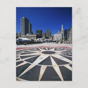 Cartão Postal EUA, Massachusetts, Boston, Boston porto