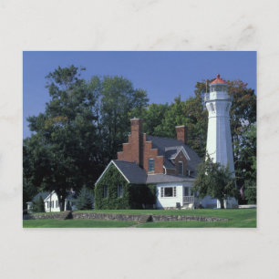 Cartão Postal EUA, Michigan, Lago Huron. Port Sanilac
