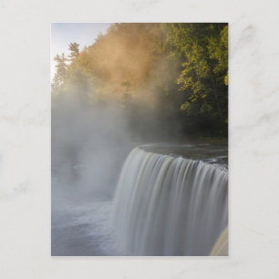 Cartão Postal EUA, Michigan, Península Superior. Surto de outono