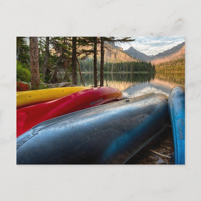 Cartão Postal EUA, Montana, Glacier National Park 3 (Frente)