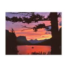 EUA, Montana, Parque Nacional Glacier. Paisagem