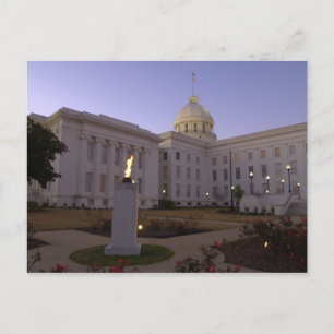 Cartão Postal EUA - Montgomery - Alabama - Capitólio Estatal