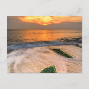 Cartão Postal EUA, Nova Jersey, Cabo May. Cena No Cabo Em 2 De M