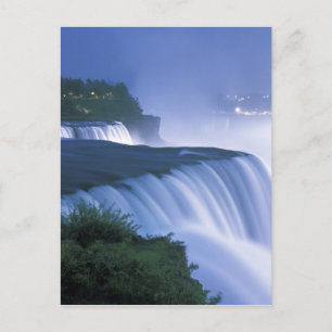 Cartão Postal EUA, Nova York, Cataratas do Niágara. American Fal