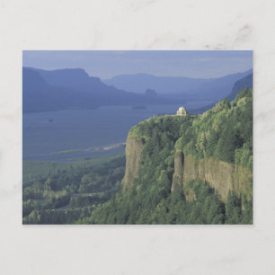 Cartão Postal EUA, Oregon, Columbia River Gorge NSA. Vista de