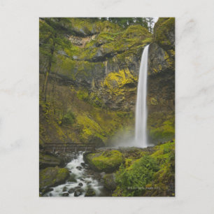 Cartão Postal EUA, Oregon, Condado de Multnomah, Elowah Falls