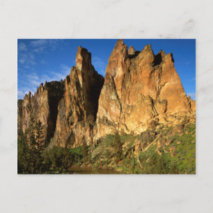 Cartão Postal EUA, Oregon, Granite Cliffs Em Smith Rock State