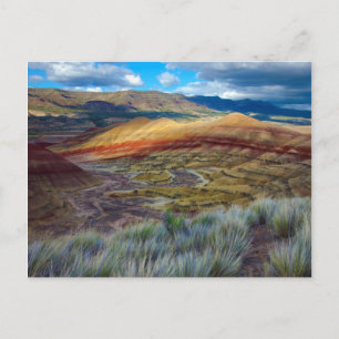 Cartão Postal EUA, Oregon. Paisagem dos Painted Hills