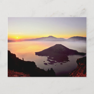Cartão Postal EUA, Oregon, Parque Nacional Crater Lake 3