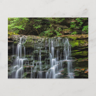 Cartão Postal EUA, Pensilvânia, Benton. Cachoeira Em Ricketts