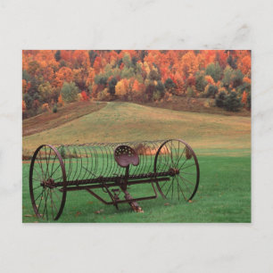 Cartão Postal EUA, Vermont, Fazenda.