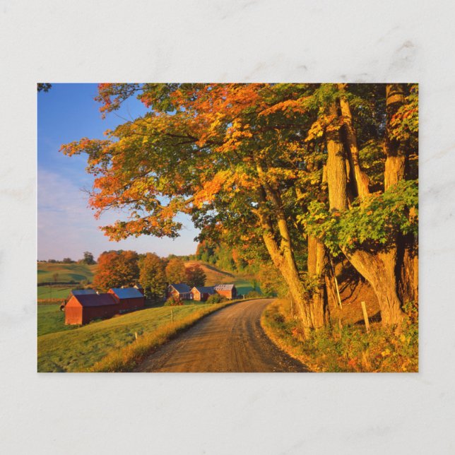 Cartão Postal EUA, Vermont, Woodstock do Sul (Frente)