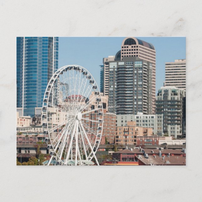 Cartão Postal EUA, Wa, Seattle. Argosy Harbor Cruise Boat (Frente)