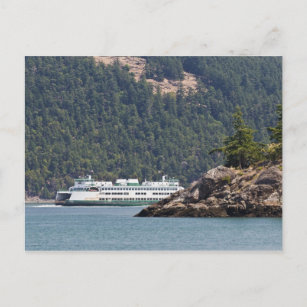 Cartão Postal EUA, WA. Washington State Ferries