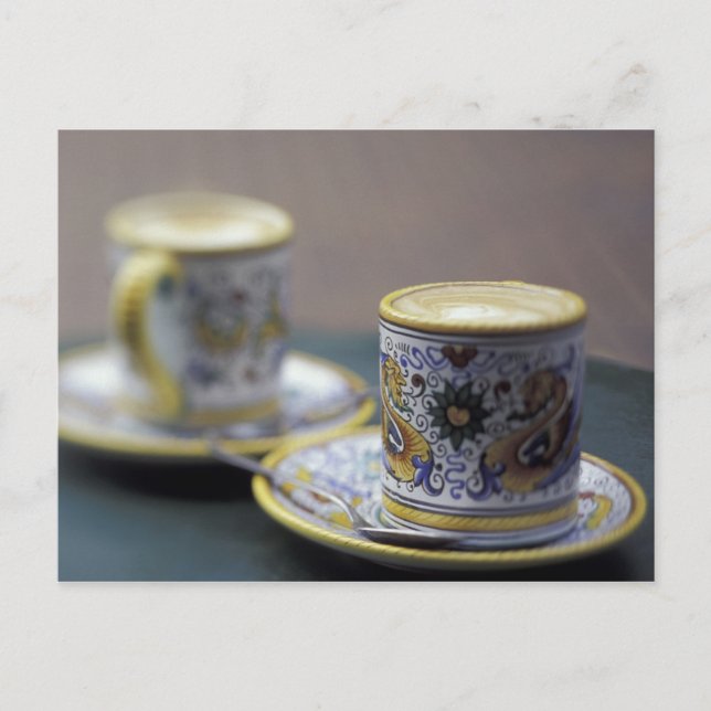 Cartão Postal EUA, Washington, Seattle, Espresso bebe em 2 (Frente)