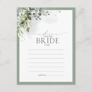 Cartão Postal Eucalipto Eucalyptus Aconselhamento Floral À Noiva
