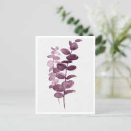 Cartão postal - Eucalyptus Watercolor