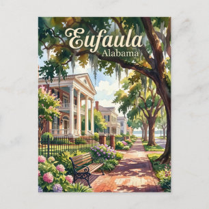 Cartão Postal Eufaula EUA