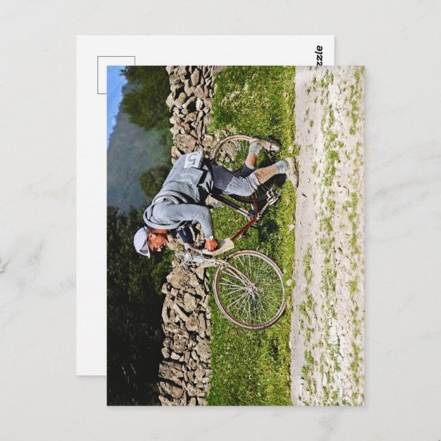 Cartão Postal Eugene Christophe Tour de France 1922 Aubisque (Frente/Verso)