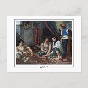 Cartão Postal Eugène Delacroix #174 - Cartão-postal de arte