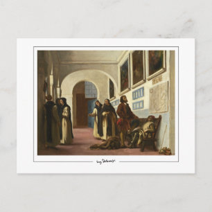 Cartão Postal Eugène Delacroix #256 - Cartão-postal de arte