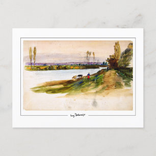 Cartão Postal Eugène Delacroix #421 - Cartão-postal de arte