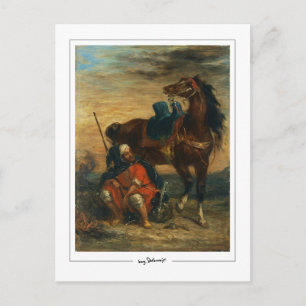 Cartão Postal Eugène Delacroix #4 - Cartão-postal de arte