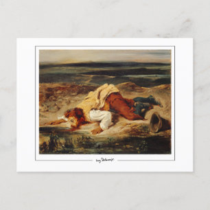 Cartão Postal Eugène Delacroix #502 - Cartão-postal de arte