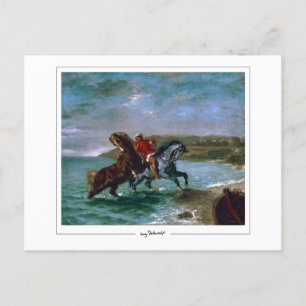 Cartão Postal Eugène Delacroix #522 - Cartão-postal de arte