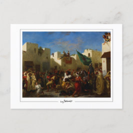 Cartão Postal Eugène Delacroix #693 - Cartão-postal de arte