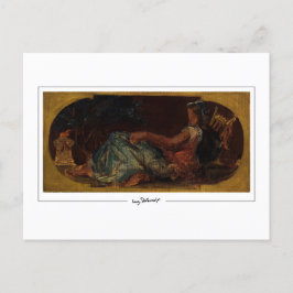Cartão Postal Eugène Delacroix #699 - Cartão-postal de arte