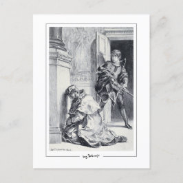 Cartão Postal Eugène Delacroix #712 - Cartão-postal de arte