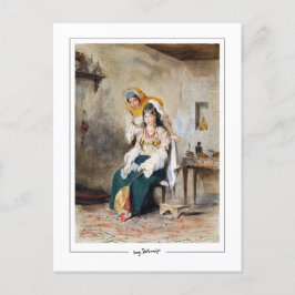 Cartão Postal Eugène Delacroix #729 - Cartão-postal de arte