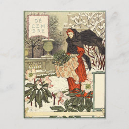Cartão Postal Eugène Grasset dezembro