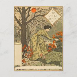 Cartão Postal Eugène Grasset novembre