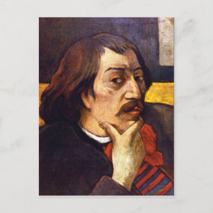 Cartão Postal Eugène Henri Paul Gauguin - Autorretrato