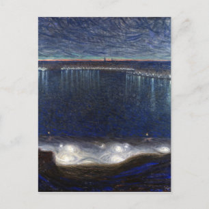 Cartão Postal Eugène Jansson Riddarfjärden, Estocolmo