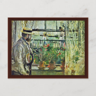 Cartão Postal Eugène Manet Na Ilha de Wight