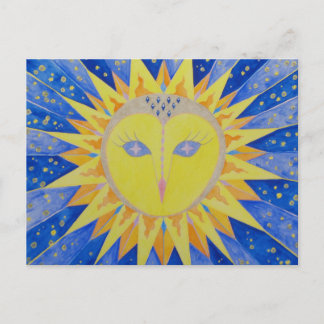 Cartão Postal Eule Sunowl