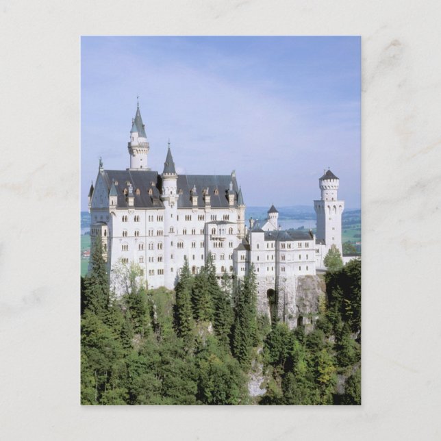 Cartão Postal Europa, Alemanha, Castelo de Neuschwanstein, const (Frente)