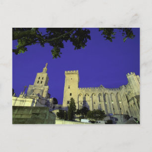 Cartão Postal Europa, França, Provença, Avinhão. Palácio dos