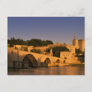 Cartão Postal Europa, França, Provença, Avinhão. Palácio dos 2
