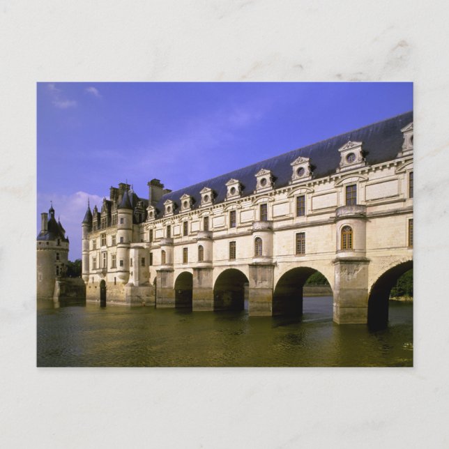 Cartão Postal Europa, França, Vale do Loire. Chateau (Frente)