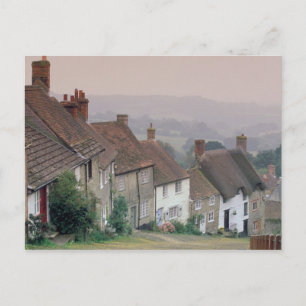 Cartão Postal Europa, Inglaterra, Dorset, Gold Hill, Shaftesbury