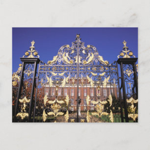 Cartão Postal Europa, Inglaterra, Londres. Porta dourada fora de
