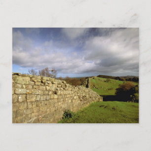 Cartão Postal Europa, Inglaterra, Northumberland. Muro de Adrian