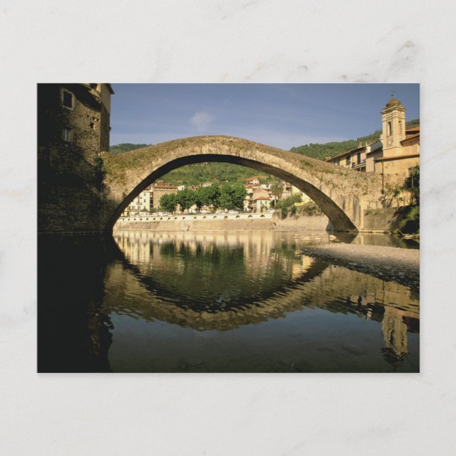 Cartão Postal Europa, Itália, Ligúria, Dolceacqua, Riviera di (Frente)