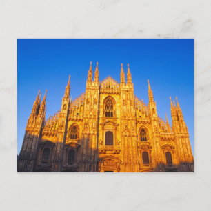 Cartão Postal Europa, Itália, Milão, Catedral de Milão
