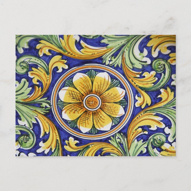 Cartão Postal Europa, Itália, Sicília, Taormina. Tradicional 4 (Frente)