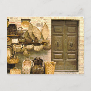 Cartão Postal Europa, Itália, Toscana, Montalcino. Cesta
